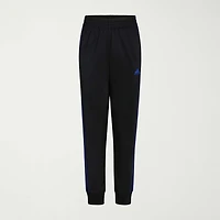 adidas Little Boys Cuffed Mid Rise Regular Fit Fleece Jogger Pant