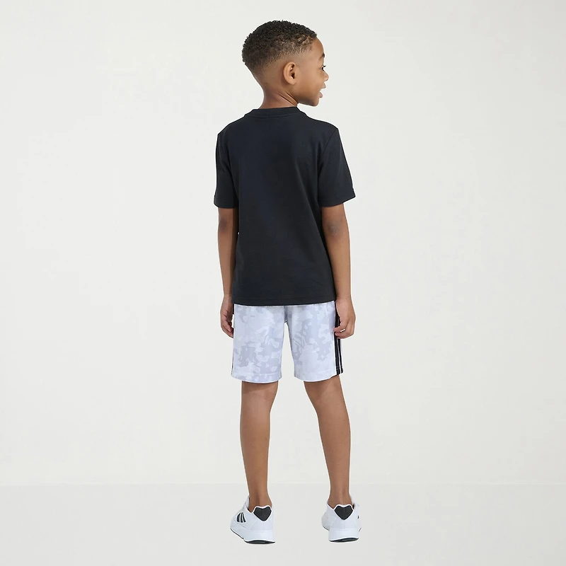 adidas Little Boys 2-pc. Short Set