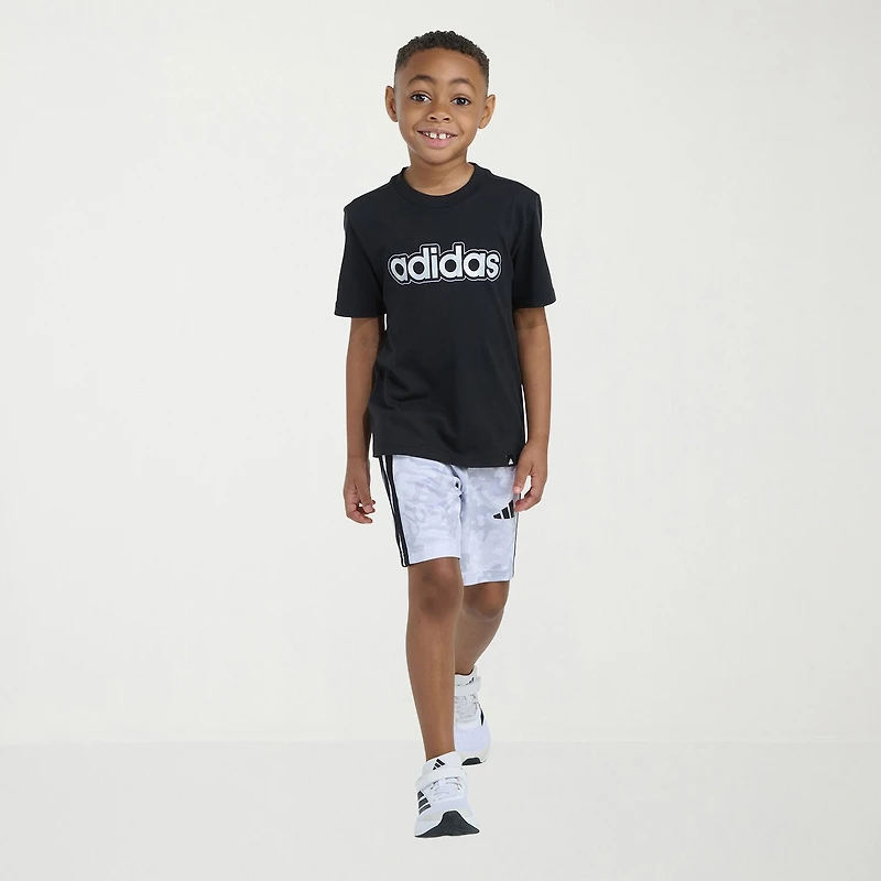adidas Little Boys 2-pc. Short Set