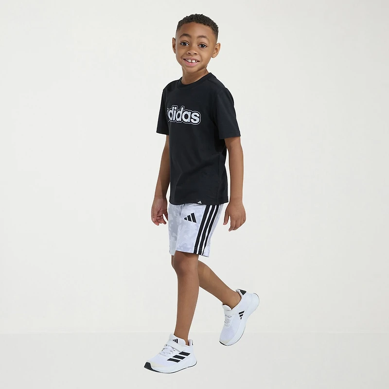 adidas Little Boys 2-pc. Short Set