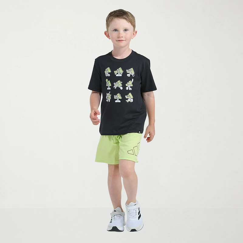 adidas Little Boys 2-pc. Short Set