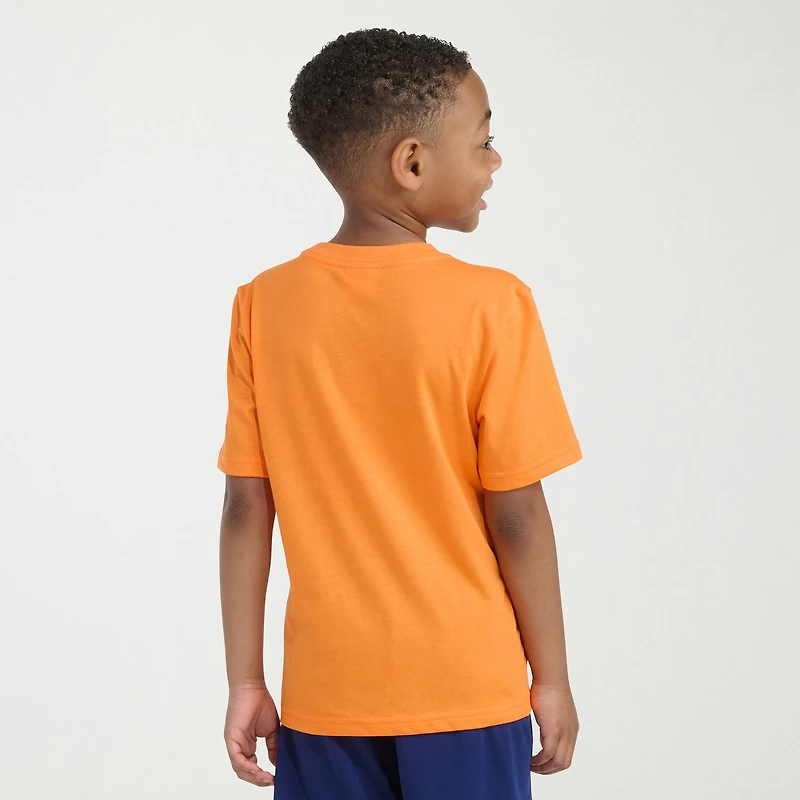 adidas Little Boys Crew Neck Short Sleeve Regular Fit Graphic T-Shirt