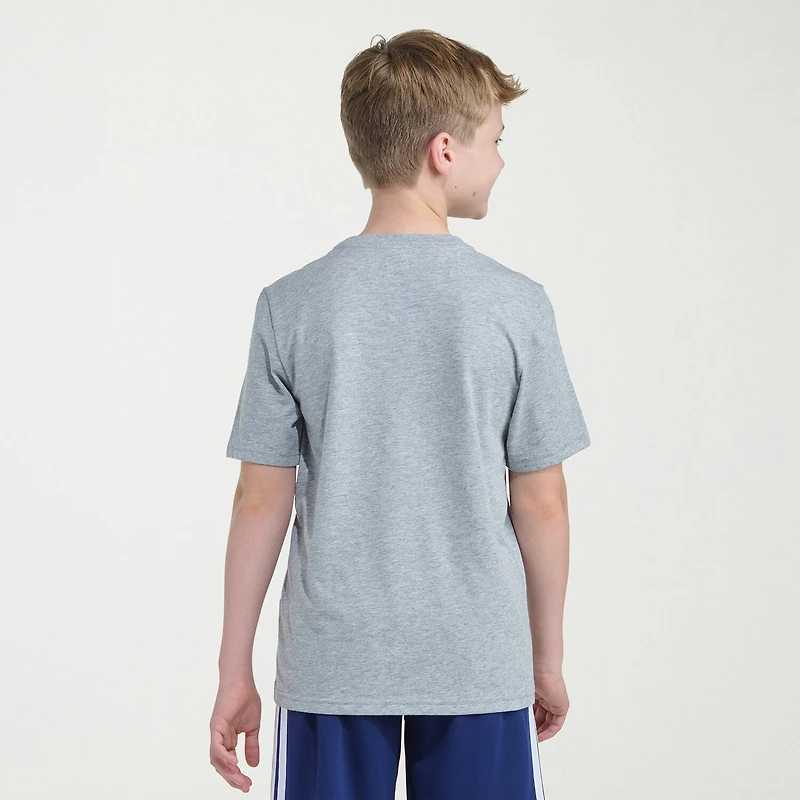 adidas Little Boys Crew Neck Short Sleeve Regular Fit Graphic T-Shirt