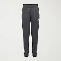 adidas Big Kid Boys Cuffed Mid Rise Regular Fit Jogger Pant