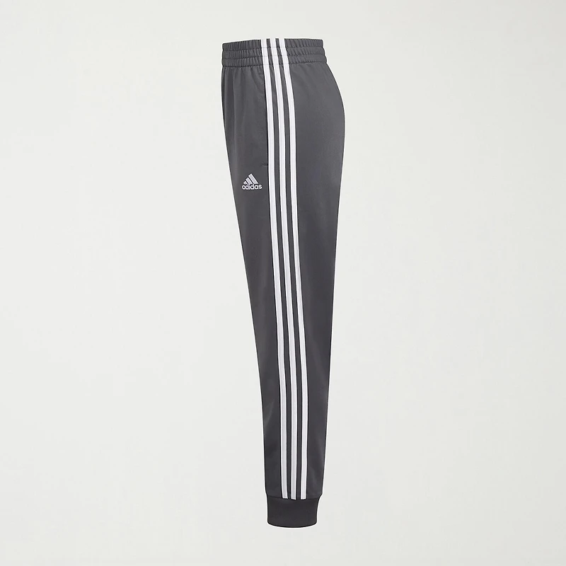 adidas Big Kid Boys Cuffed Mid Rise Regular Fit Jogger Pant