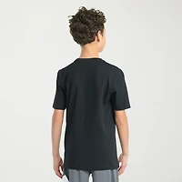 adidas Big Kid Boys Crew Neck Short Sleeve Regular Fit Graphic T-Shirt