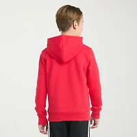 adidas Big Kid Boys Long Sleeve Fleece Active Hoodie