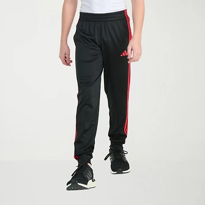 adidas Big Kid Boys Drawstring Waist Cuffed Mid Rise Regular Fit Jogger Pant