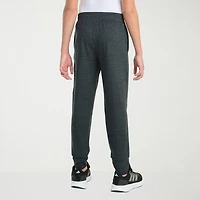 adidas Big Kid Boys Drawstring Waist Cuffed Mid Rise Slim Fit Jogger Pant