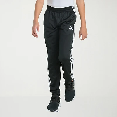 adidas Iconic Tricot Big Kid Boys Mid Rise Regular Fit Cuffed Track Pant