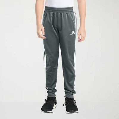 adidas Iconic Tricot Big Kid Boys Mid Rise Regular Fit Cuffed Track Pant