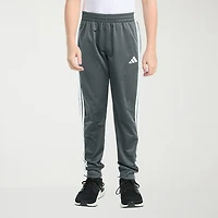 adidas Iconic Tricot Big Kid Boys Mid Rise Regular Fit Cuffed Track Pant