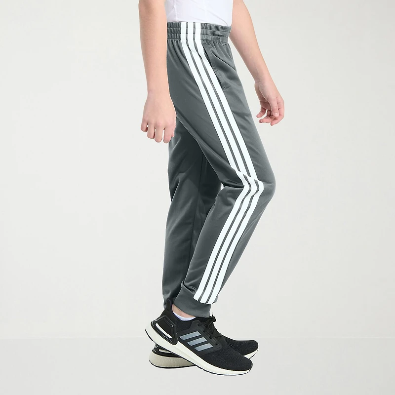 adidas Iconic Tricot Big Kid Boys Mid Rise Regular Fit Cuffed Track Pant