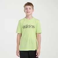 adidas Big Kid Boys Crew Neck Short Sleeve Regular Fit Graphic T-Shirt