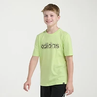 adidas Big Kid Boys Crew Neck Short Sleeve Regular Fit Graphic T-Shirt