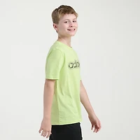 adidas Big Kid Boys Crew Neck Short Sleeve Regular Fit Graphic T-Shirt