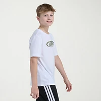 adidas Big Kid Boys Crew Neck Short Sleeve Regular Fit Graphic T-Shirt