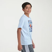 adidas Big Kid Boys Crew Neck Short Sleeve Regular Fit Graphic T-Shirt