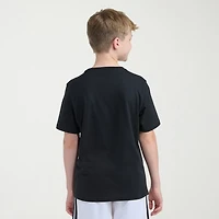 adidas Big Kid Boys Crew Neck Short Sleeve Regular Fit Graphic T-Shirt