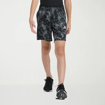 adidas Big Kid Boys Mid Rise Mesh Pull-On Short