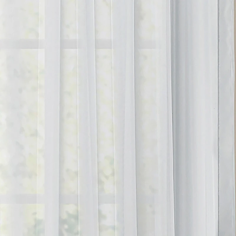 Eclipse Victoria Voile Rod Pocket Sheer Set of 2 Curtain Panel