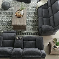 Signature Design by Ashley® Dryden Pad-Arm Reclining Sofa
