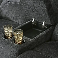 Signature Design by Ashley® Dryden Pad-Arm Reclining Loveseat