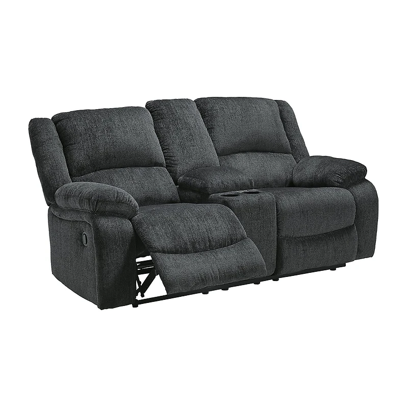 Signature Design by Ashley® Dryden Pad-Arm Reclining Loveseat