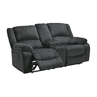 Signature Design by Ashley® Dryden Pad-Arm Reclining Loveseat