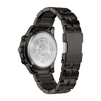 Citizen Mens Chronograph Gray Stainless Steel Bracelet Watch Cb5887-55h