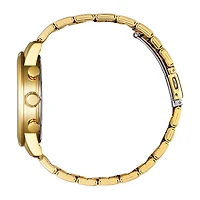 Citizen Quartz Mens Chronograph Gold Tone Stainless Steel Bracelet Watch An8052-55p