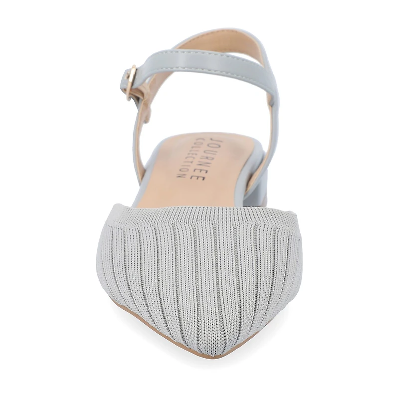 Journee Collection Ansley Womens Pointed Closed Toe Ballet Flats