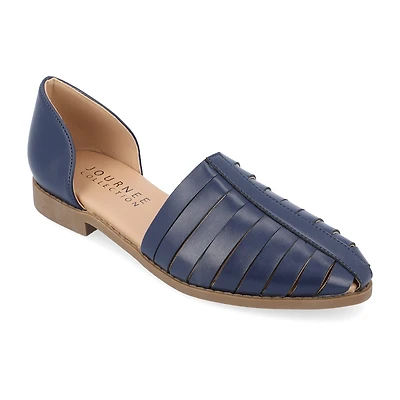 Journee Collection Anyah Womens Pointed Ballet Flats