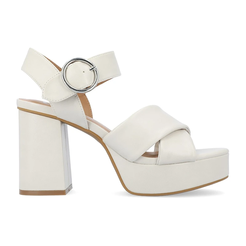 Journee Collection Womens Akeely Heeled Sandals