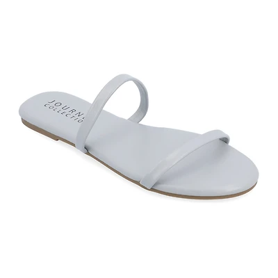 Journee Collection Womens Adyrae Flat Sandals