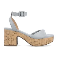Journee Collection Womens Eianna Heeled Sandals