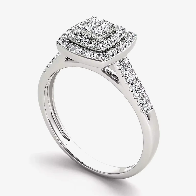 1/2 CT.T.W. Natural Diamond 14K  Gold Engagement Ring