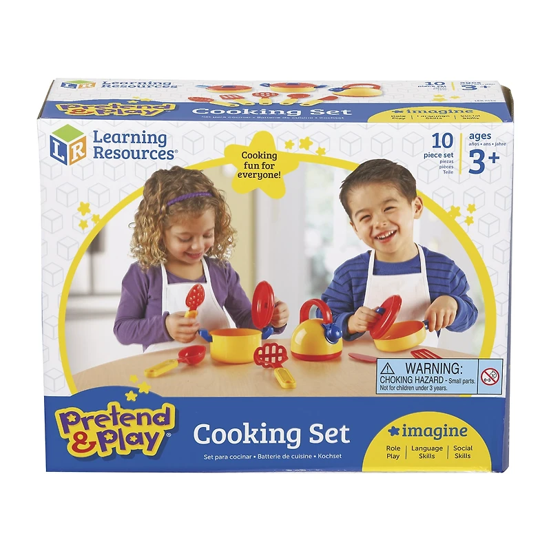 Learning Resources Pretend & Play® Cooking Set Play Kitchen