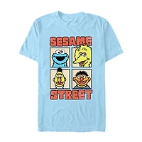 Mens Short Sleeve Sesame Street Graphic T-Shirt