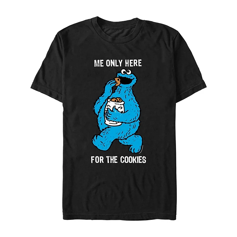 Mens Short Sleeve Sesame Street Graphic T-Shirt