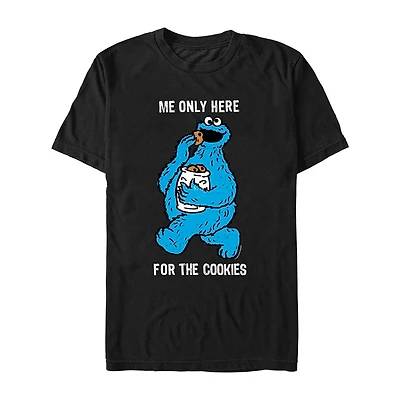 Mens Short Sleeve Sesame Street Graphic T-Shirt