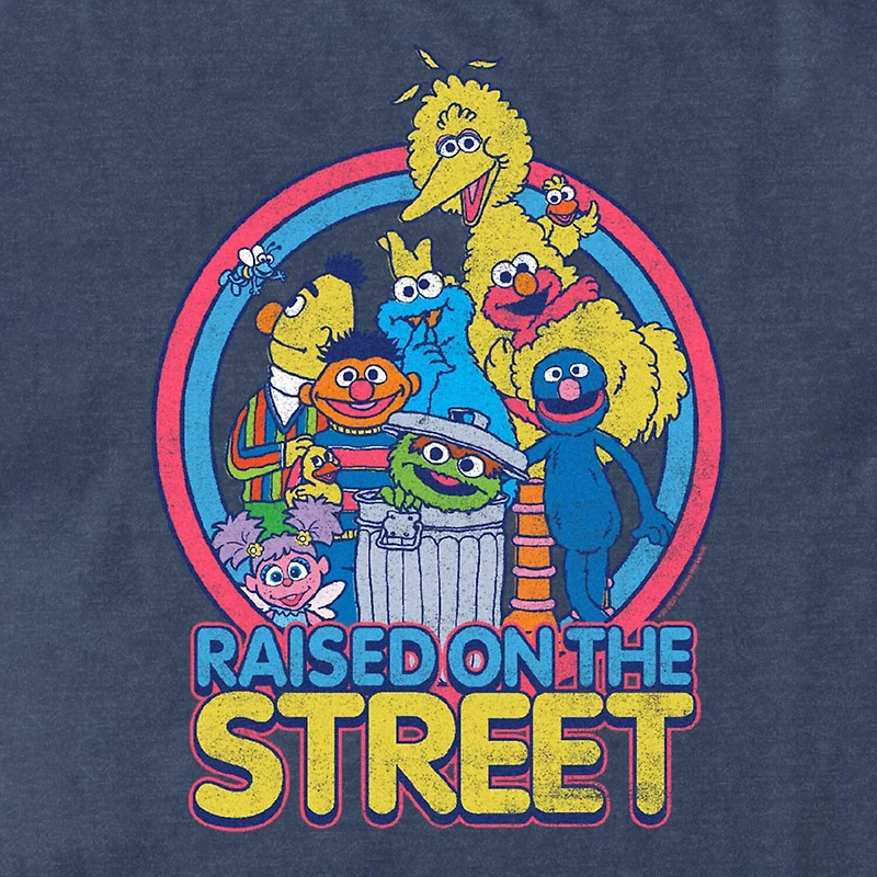 Mens Short Sleeve Sesame Street Graphic T-Shirt