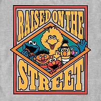 Mens Short Sleeve Sesame Street Graphic T-Shirt