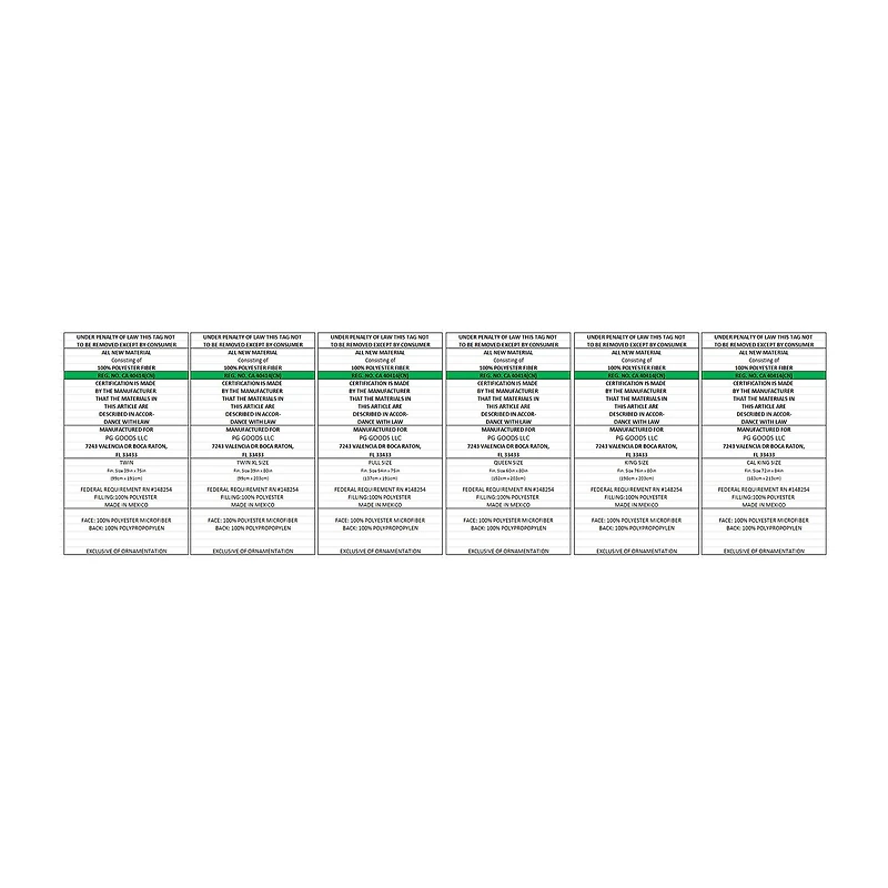 Ella Jayne Big & Soft Mattress Pad Fits 18IN Depth
