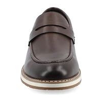 Vance Co Kahlil Mens Moc Closed Toe Loafers