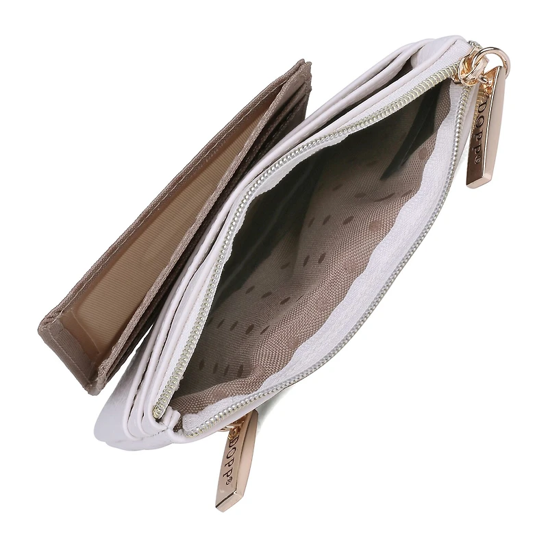 Dopp Large Id Coin Card Case Womens Rfid Blocking Wallet