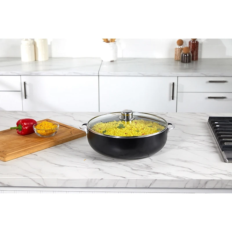 IMUSA Bistro Ceramic 6.9-qt. Caldero with Lid