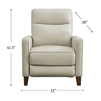 Ashby Upholstered Roll Arm Recliner