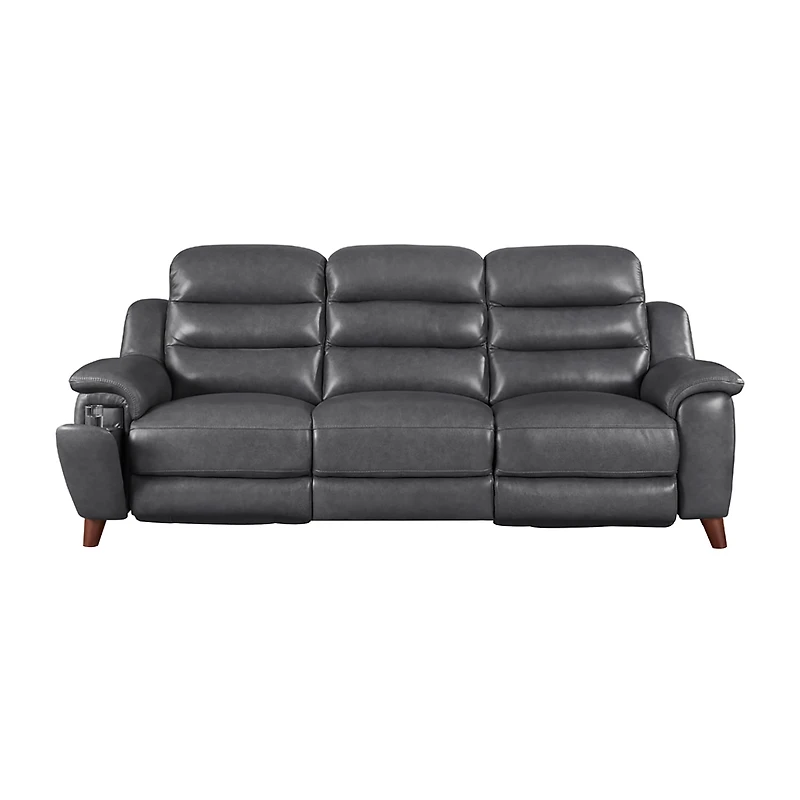 Amax Leather Dream Pad-Arm Sofa