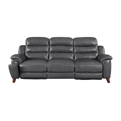 Amax Leather Dream Pad-Arm Sofa